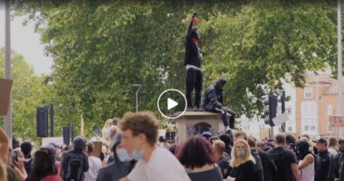 Colston Statue Toppled During Bristol S Black Lives Matter Protest