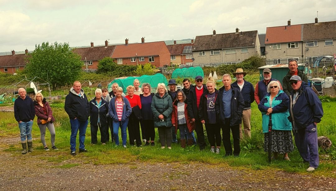 Tenants facing eviction at Hartcliffe allotments fight to save a decade