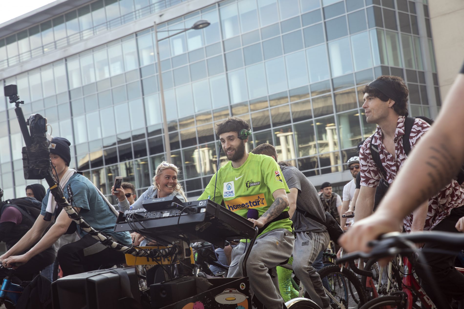 Drum and bass on two wheels The Bristol Cable