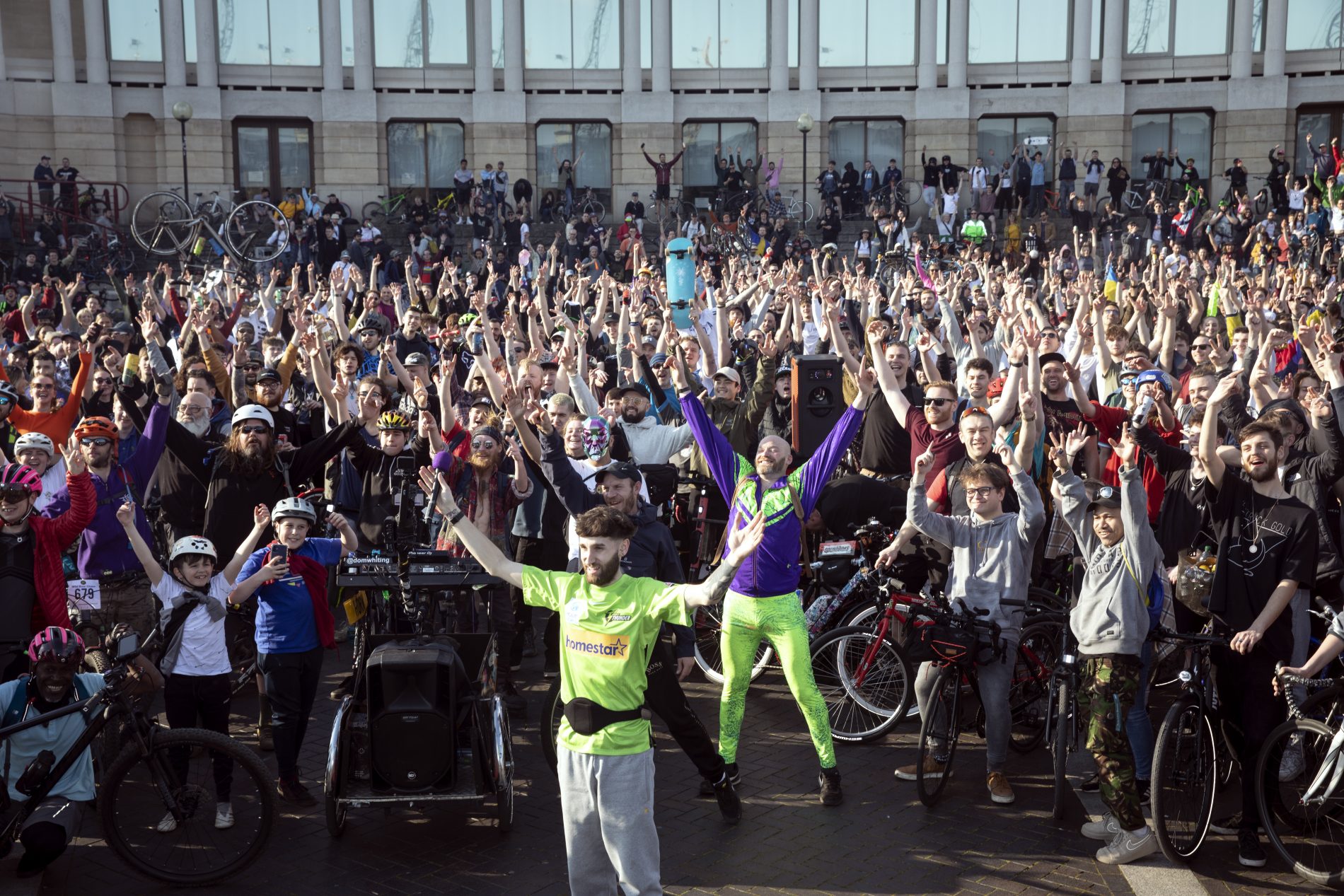 Drum and bass on two wheels The Bristol Cable