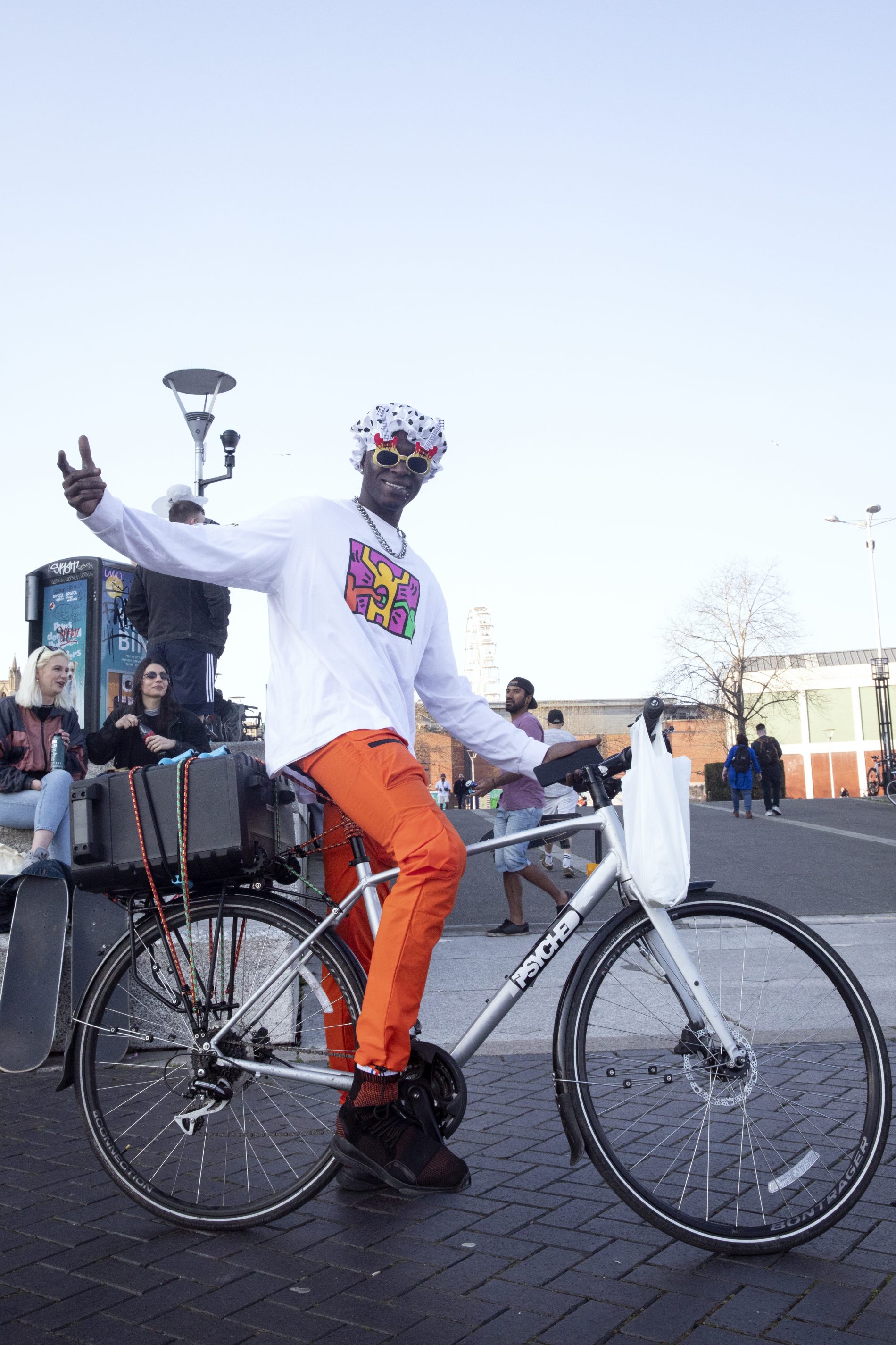 Drum and bass on two wheels The Bristol Cable