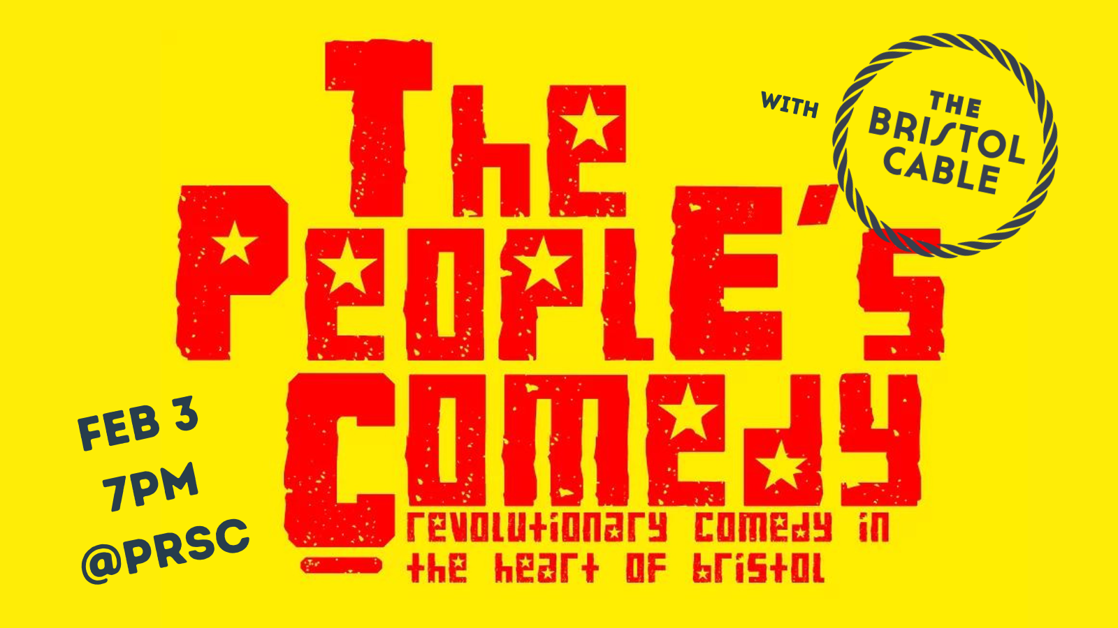 The People's Comedy x The Bristol Cable - The Bristol Cable