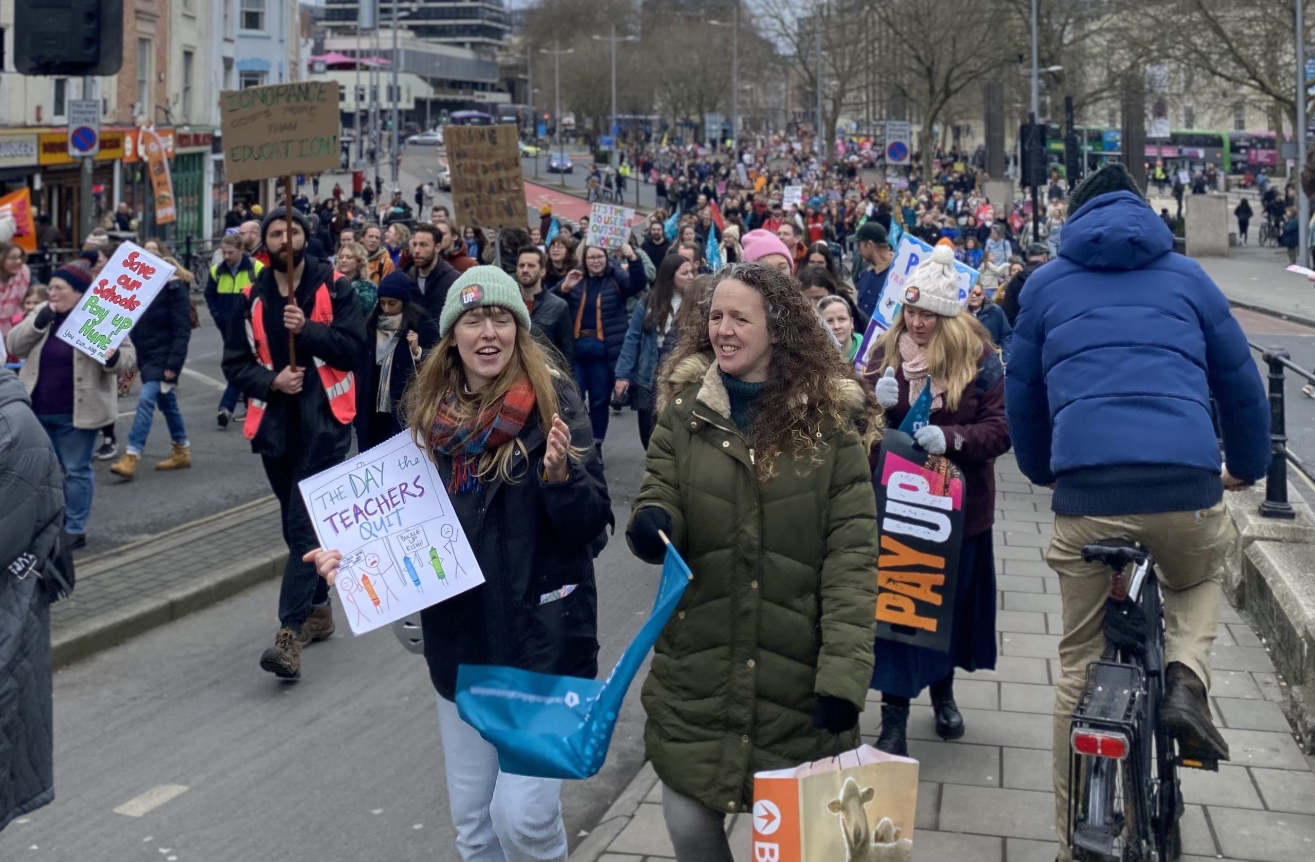 Bristol's workers out in force for national day of strike action