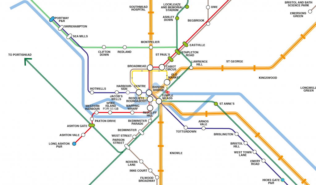 Section Of Secret Report Into Plans For Bristol Underground Released   Bristol Public Transport Vision Map Copy 2 1024x598 1 